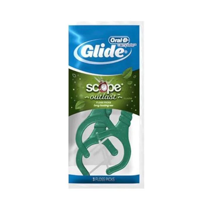 Конци за зъби с държач Oral-B Glide Scope Outlast — комплект